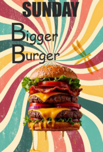 burger poster